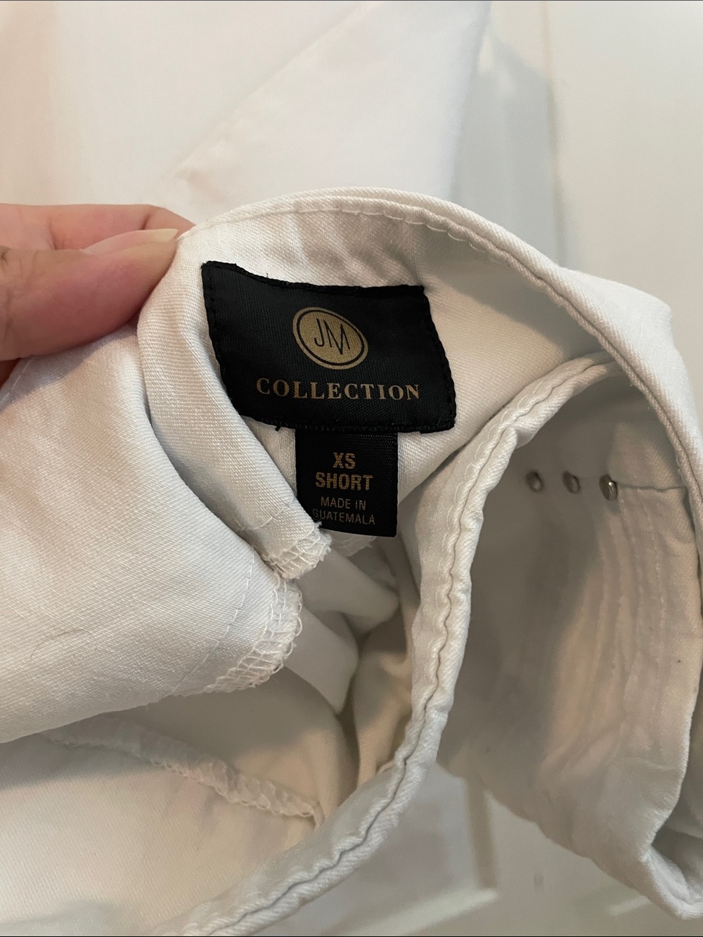 JM Collection White Dress Trousers - Picture 3 of 3